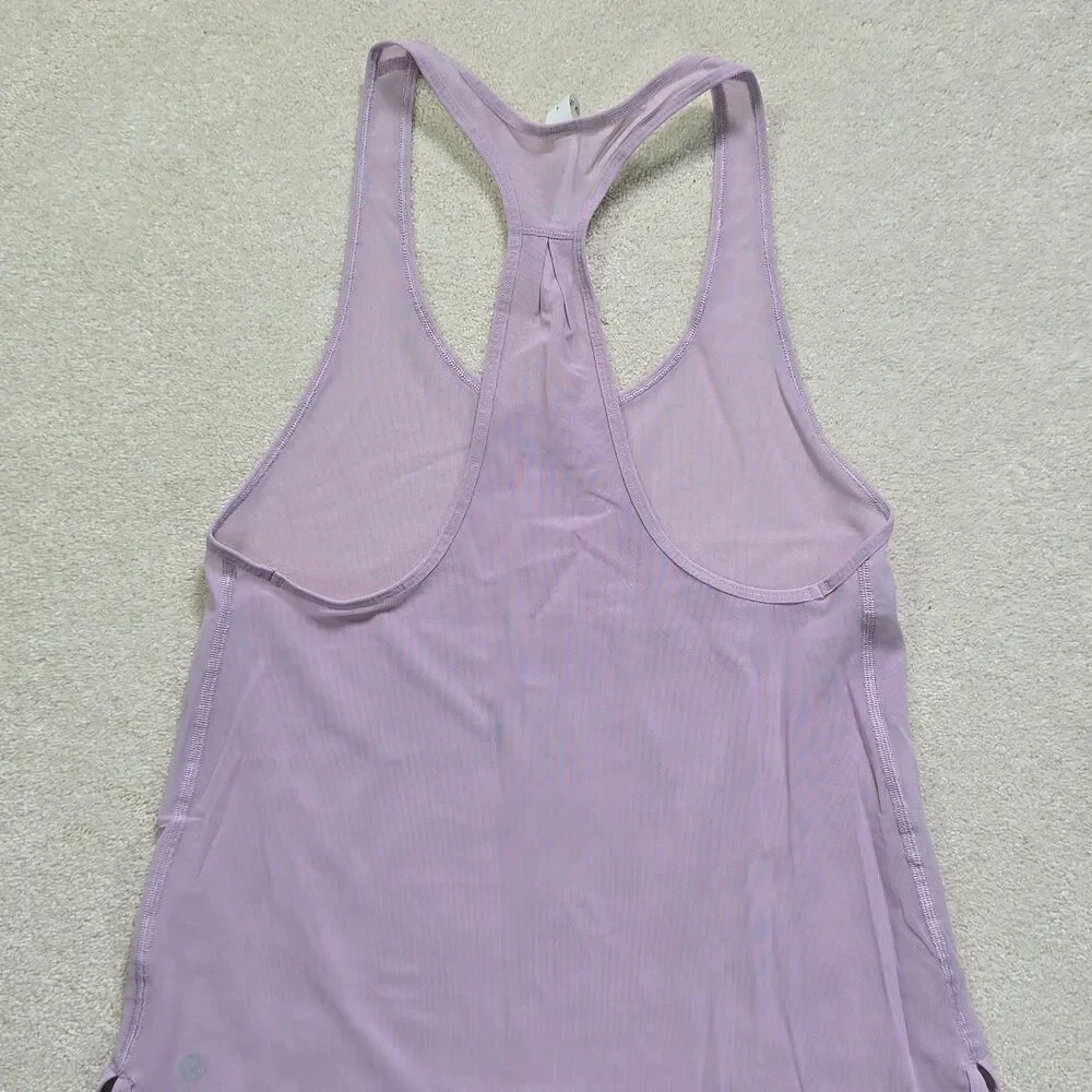 Lululemon Tank Top Women’s Size 4 Light Purple Racerback